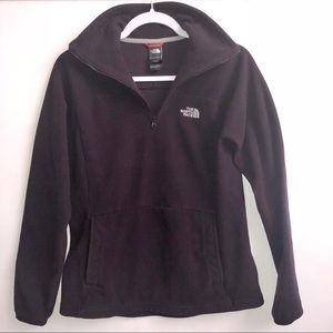 The North Face plum Quarter Zip